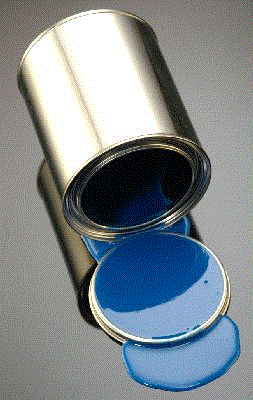 Spilled Paint (Blue) - Just Dezine It - Fake Foods